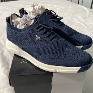 New In Box Creative Recreation Navy Doral Perforated Sneaker